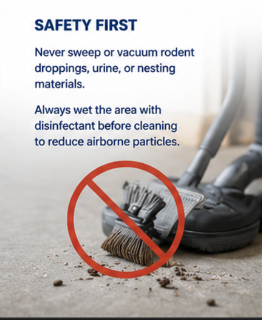 Hantavirus & Rodent Cleanup Kit - 18 Piece PPE Case